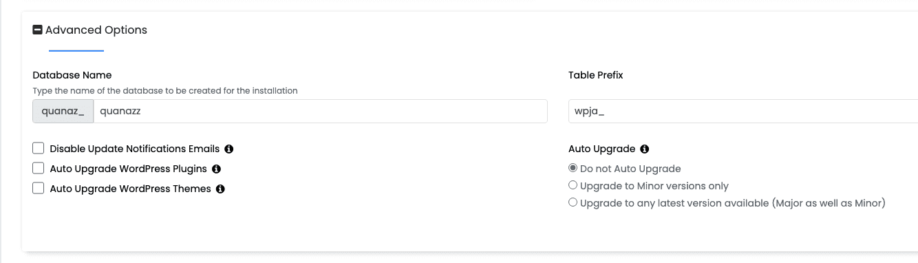Cài WordPress tự động với Softaculous trên cPanel 6 Screenshot 2021 07 27 at 09.01.30
