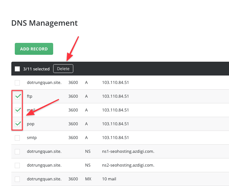 Hướng dẫn quản lý DNS Domain trên SEO Hosting AZDIGI 10 Screenshot 2021 08 03 at 14.27.44