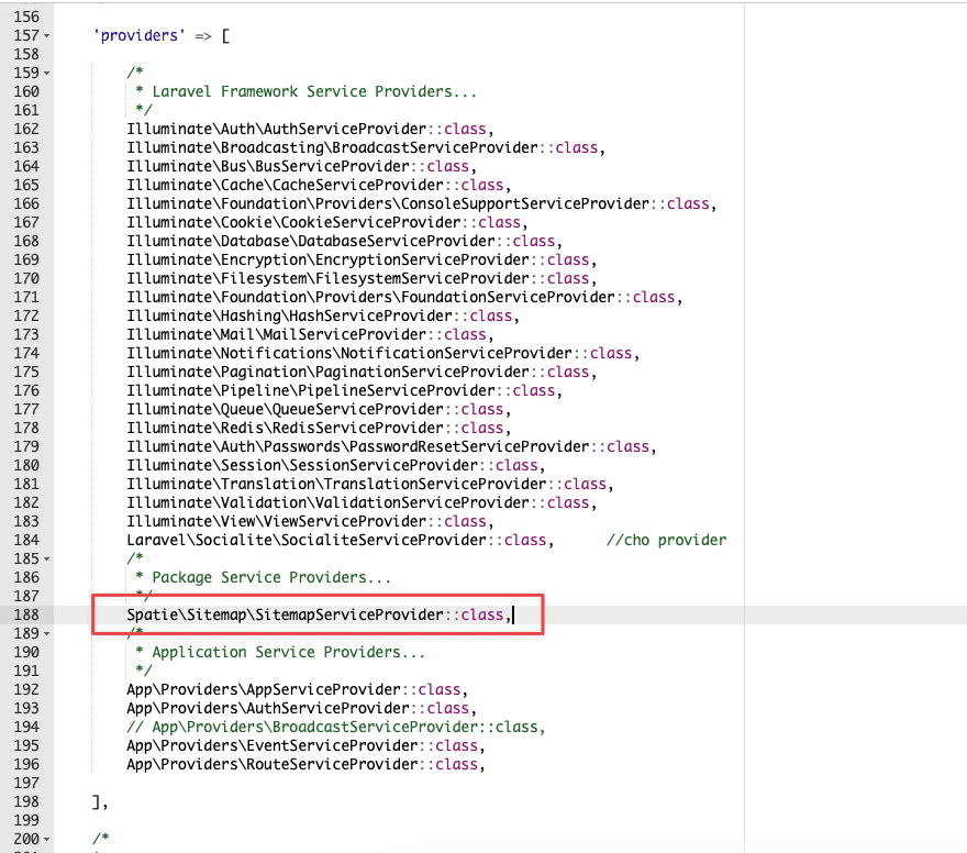Hướng dẫn tạo sitemap với laravel 3 Hướng dẫn tạo sitemap với laravel