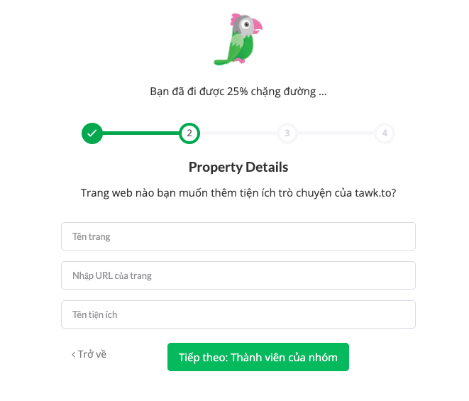 Cài đặt Tawk.to lên website WordPress
