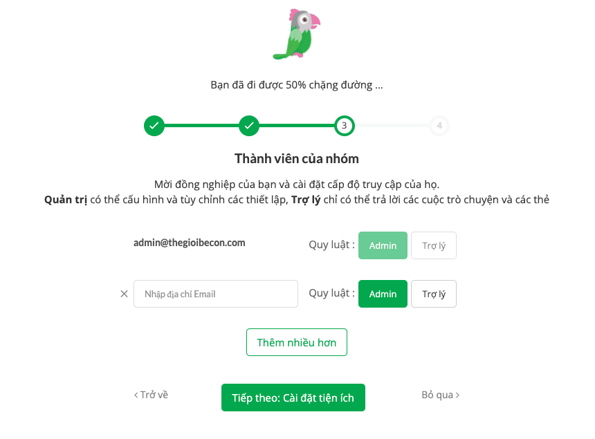 Cài đặt Tawk.to lên website WordPress