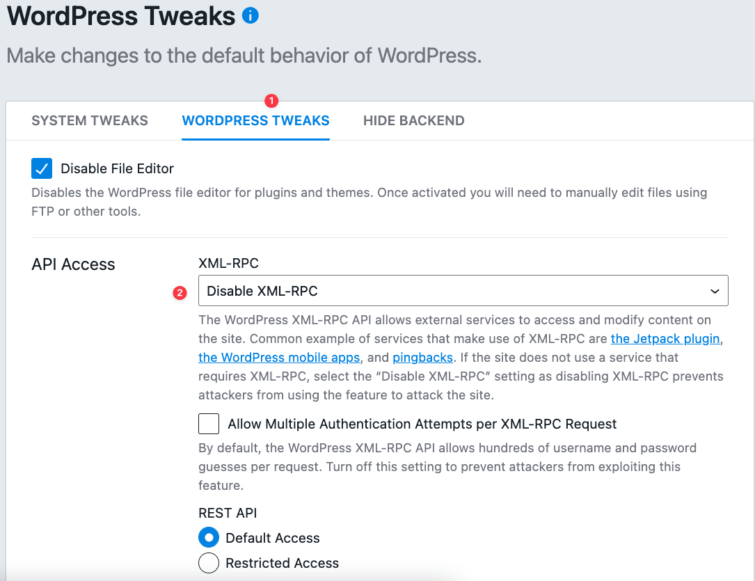 Hướng dẫn vô hiệu hóa XML-RPC trên WordPress 3 XML-RPC