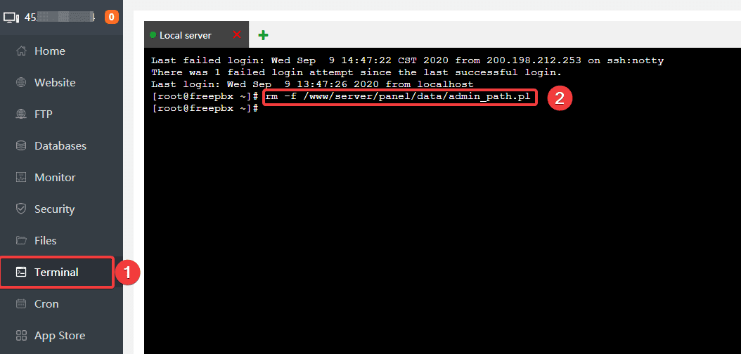 Hướng dẫn đổi thông tin quản trị aaPanel (How to change admin information aaPanel) 7 aapanel2