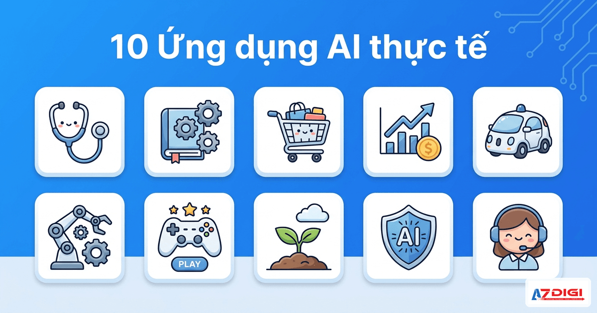 AI là gì? Phân loại, cách hoạt động và 10 ứng dụng thực tế 5 10 ứng dụng AI thực tế trong đời sống 2026
