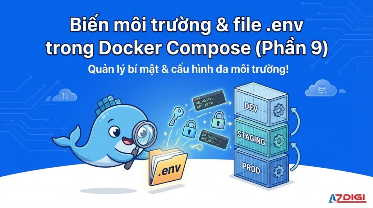 Biến môi trường & file .env trong Docker Compose