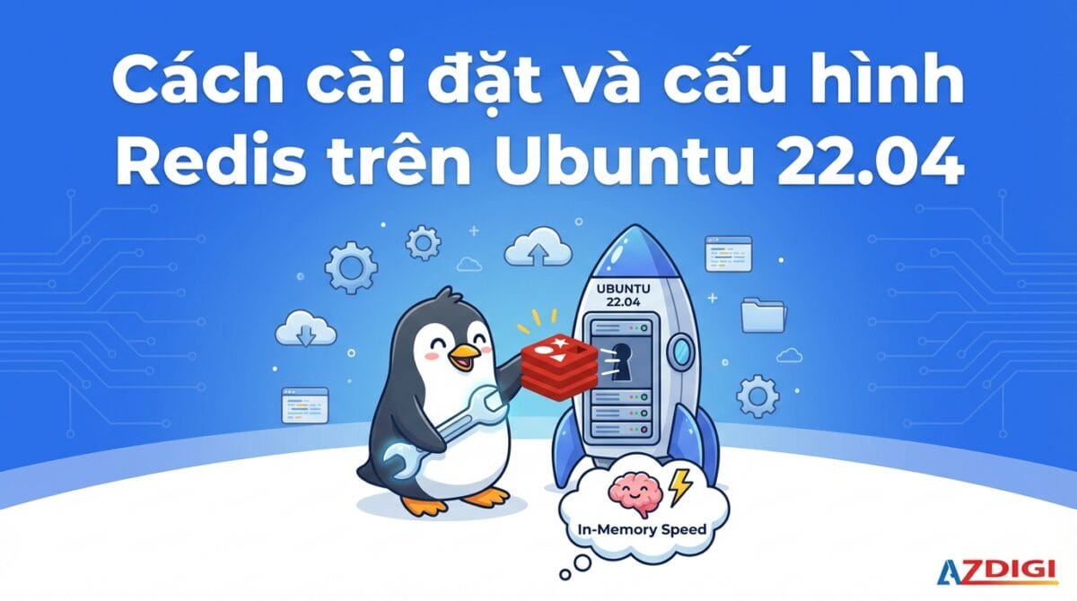 Cách cài đặt và cấu hình Redis trên Ubuntu 22.04 1 Cách cài đặt và cấu hình Redis trên Ubuntu 22.04