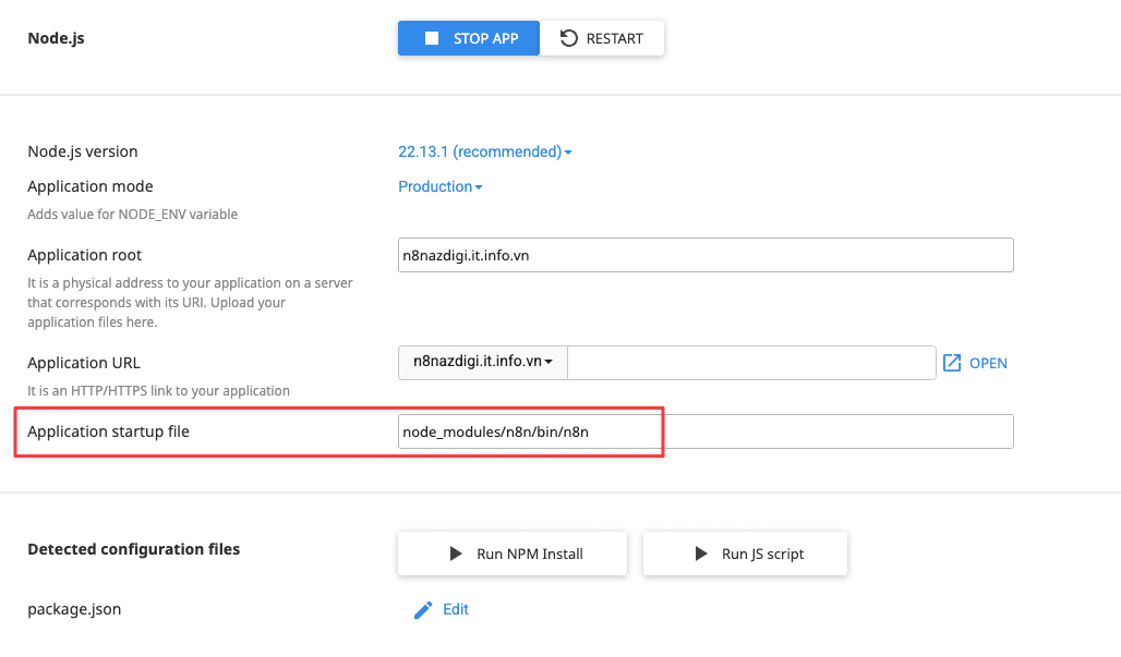 Hướng dẫn cài đặt n8n trên cPanel nhanh chóng và dễ dàng 14 Hướng dẫn cài đặt n8n trên cPanel nhanh chóng và dễ dàng