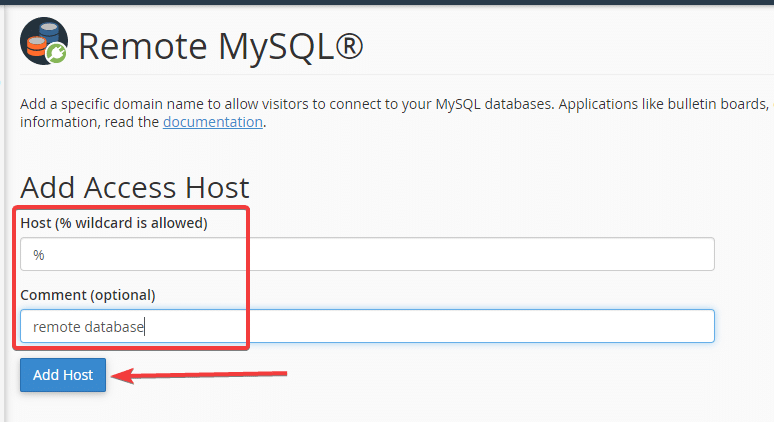 Hướng dẫn bật Remote Database trên cPanel 3