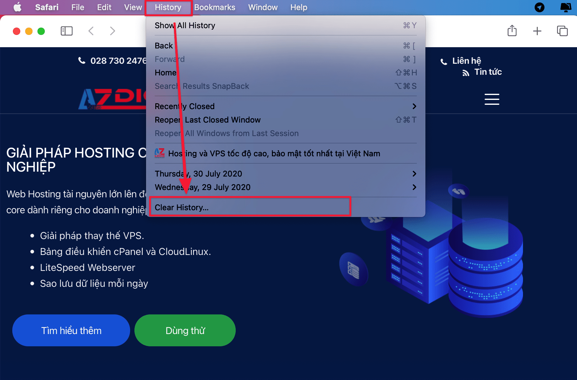 Hướng dẫn xóa cache DNS (Flush DNS) trên máy tính và Trình duyệt 8 clear cache