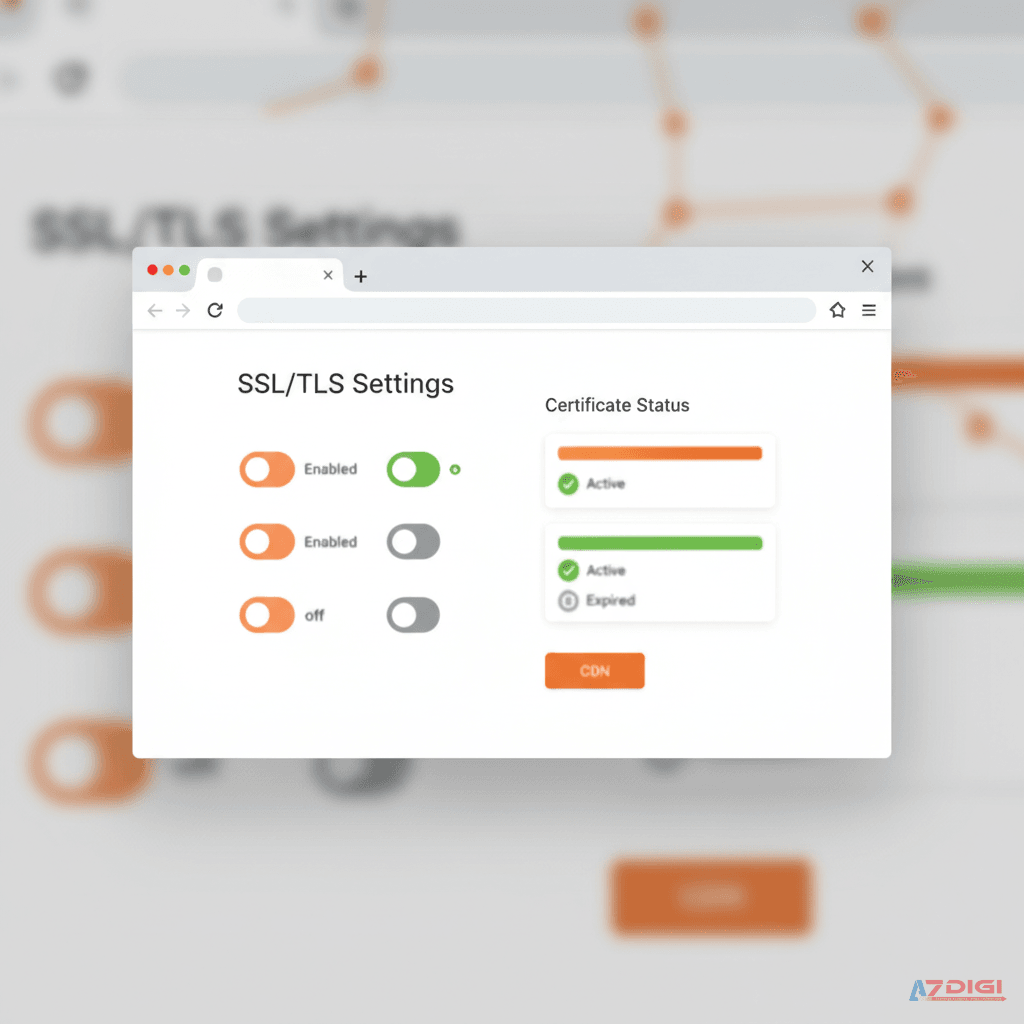 Lỗi ERR_SSL_VERSION_OR_CIPHER_MISMATCH: nguyên nhân và cách khắc phục 6 Cài đặt SSL trên Cloudflare dashboard