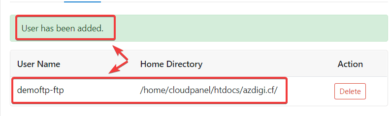 Hướng dẫn tạo và sử dụng FTP trên CloudPanel 4 tạo và sử dụng FTP trên CloudPanel