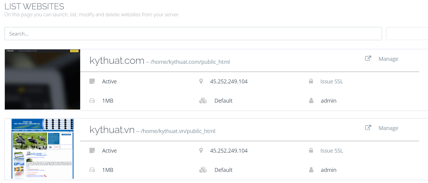 Restore Full Backup cPanel lên CyberPanel 4 Restore Full Backup cPanel lên CyberPanel
