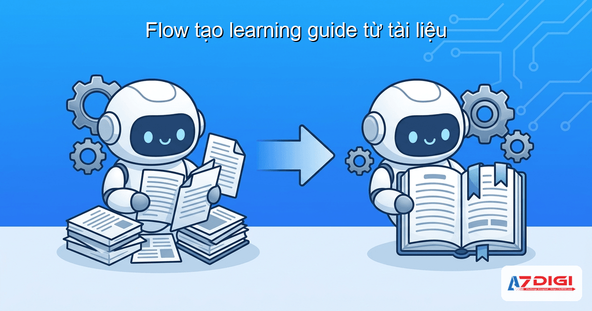 Flow trong CrewAI: xây dựng workflow phức tạp theo sự kiện 8 Ví dụ thực tế: Flow tạo learning guide từ tài liệu