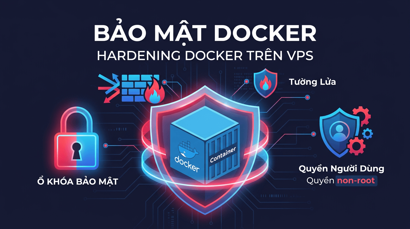 Bảo mật Docker trên Linux VPS – Từ image đến runtime 2 Bảo mật Docker - Hardening Docker trên VPS