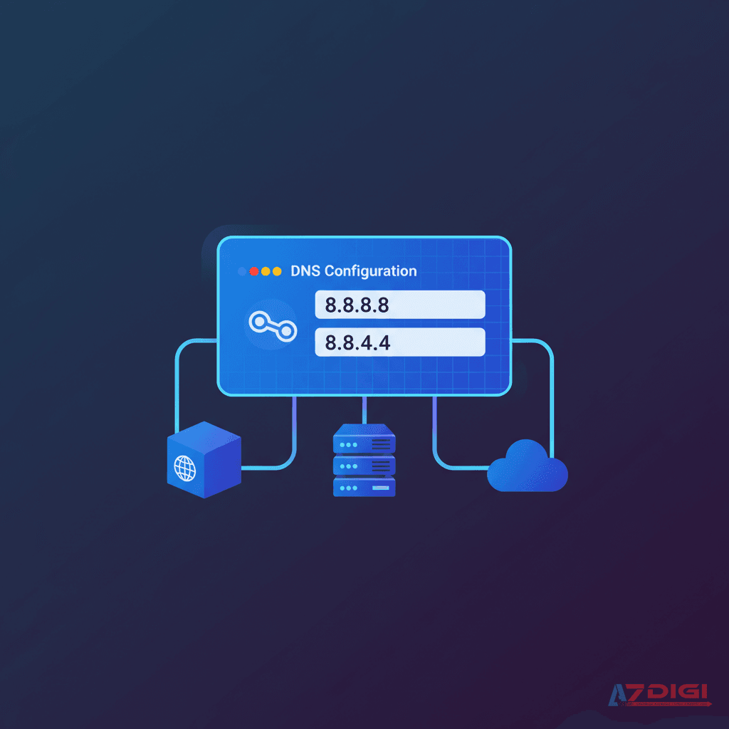 Lỗi ERR_NAME_NOT_RESOLVED: nguyên nhân và cách khắc phục 6 Đổi DNS server sang Google DNS