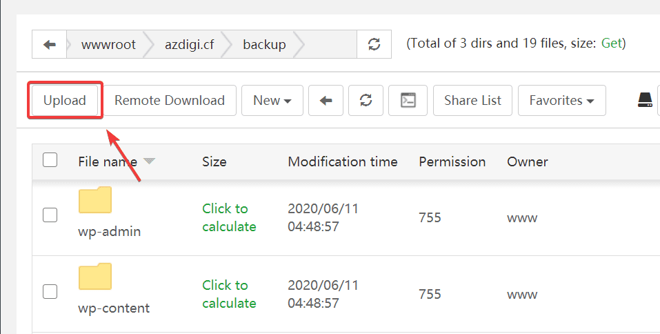 Hướng dẫn sử dụng File Manager trên aaPanel 15 fileaaPanel13
