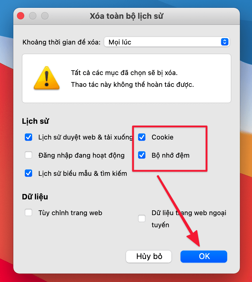 Hướng dẫn xóa cache DNS (Flush DNS) trên máy tính và Trình duyệt 7 firefox clear cache