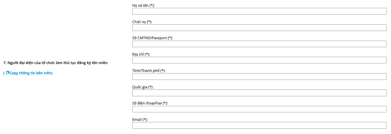 Hướng dẫn hoàn tất thủ tục đăng ký tên miền tại AZDIGI 13 hosodomain 11