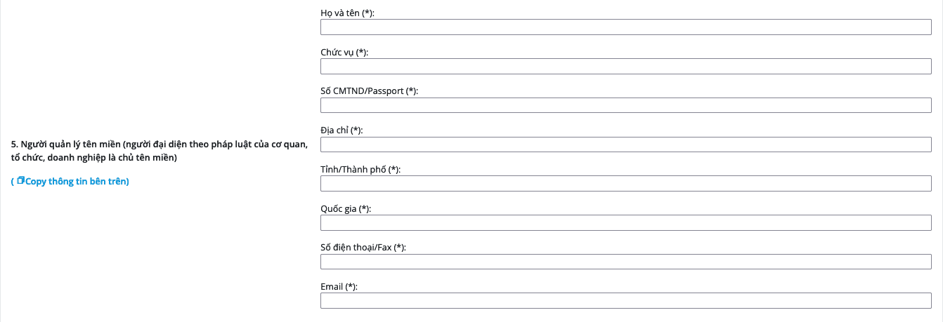 Hướng dẫn hoàn tất thủ tục đăng ký tên miền tại AZDIGI 11 hosodomain 9