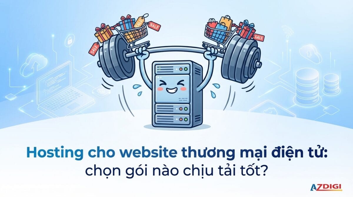 Hosting cho website thương mại điện tử: chọn gói nào chịu tải tốt? 1 Hosting cho website thương mại điện tử: chọn gói nào chịu tải tốt?