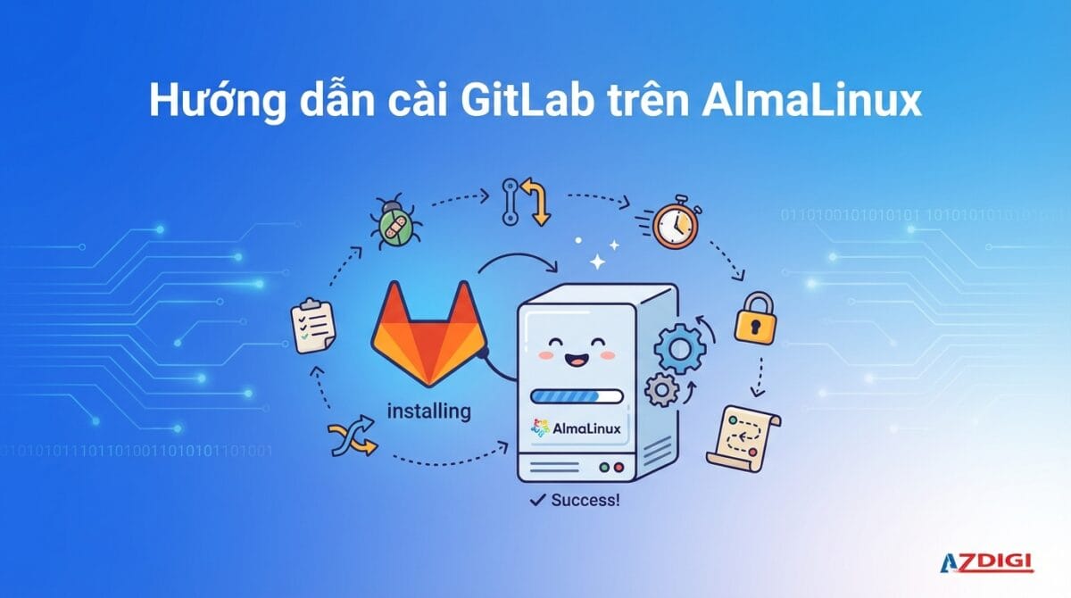 Hướng dẫn cài GitLab trên AlmaLinux 1 Hướng dẫn cài GitLab trên AlmaLinux