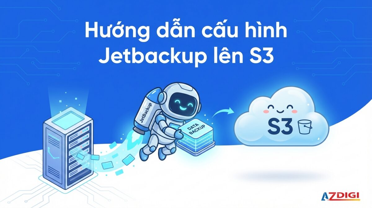 Hướng dẫn cấu hình Jetbackup lên S3 1 Hướng dẫn cấu hình Jetbackup lên S3