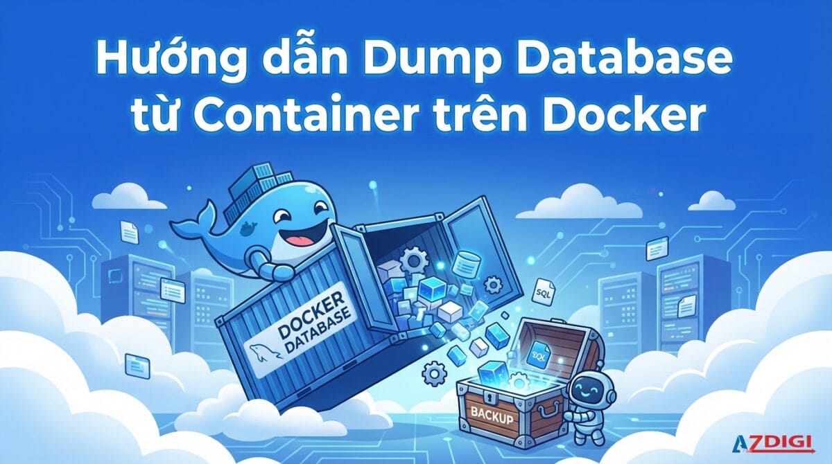 Hướng dẫn Dump Database từ Container trên Docker 1 Hướng dẫn Dump Database từ Container trên Docker