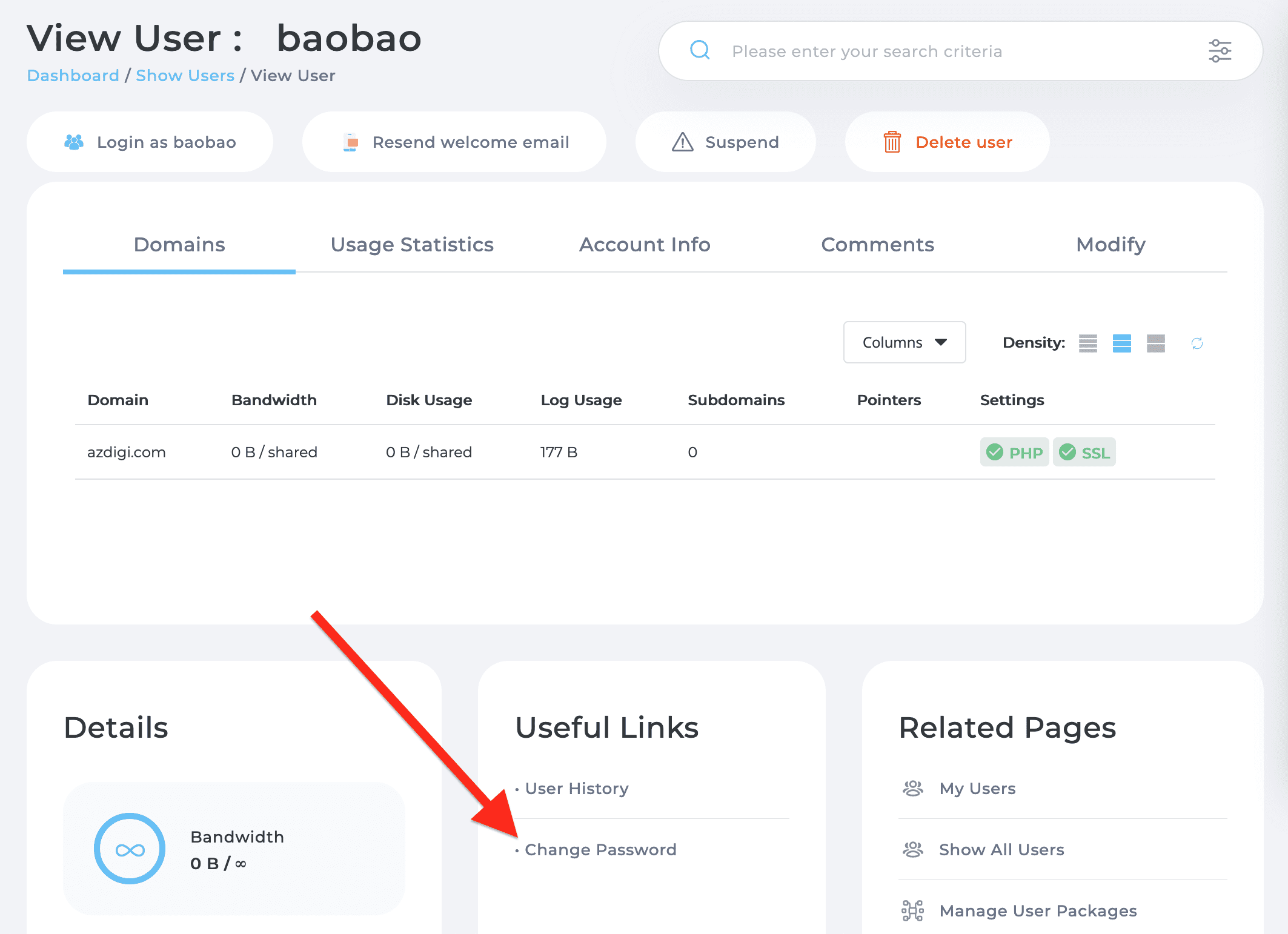 Hướng dẫn đổi mật khẩu DirectAdmin 5 đổi mật khẩu DirectAdmin - khôi phục mật khẩu Admin DirectAdmin