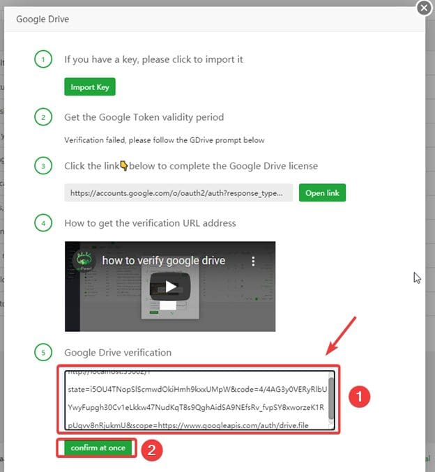 Hướng dẫn backup dữ liệu website lên Google Drive trong aaPanel 11 image 141