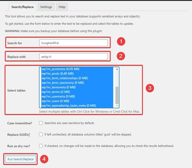 Hướng dẫn đổi tên miền website với Plugin Better Search Replace 6 image 151