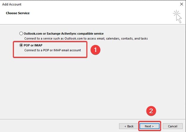 Pro Mail Hosting: Hướng dẫn cấu hình email vào Outlook 5 image 162