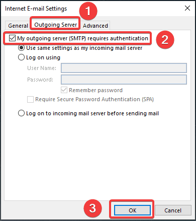 Pro Mail Hosting: Hướng dẫn cấu hình email vào Outlook 8 image 166