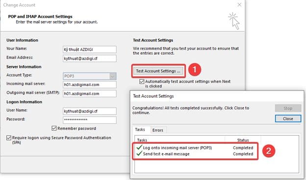 Pro Mail Hosting: Hướng dẫn cấu hình email vào Outlook 14 image 169