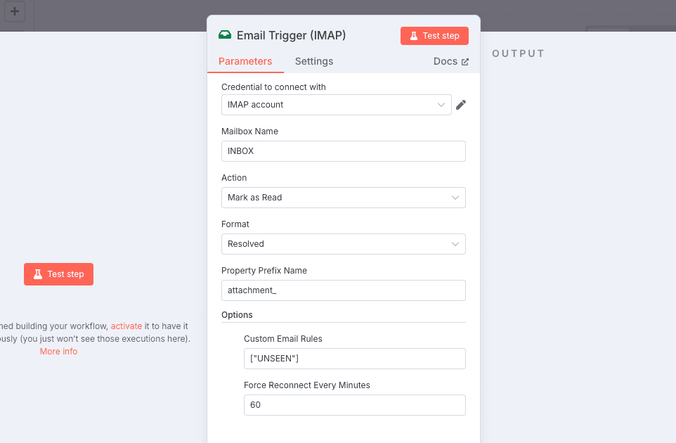 Thiết lập nhận Email qua Telegram với n8n 7 image 8