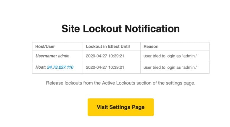 Thông báo “Site Lockout Notification” có nguy hiểm không? 1 Thông báo “Site Lockout Notification” có nguy hiểm không?