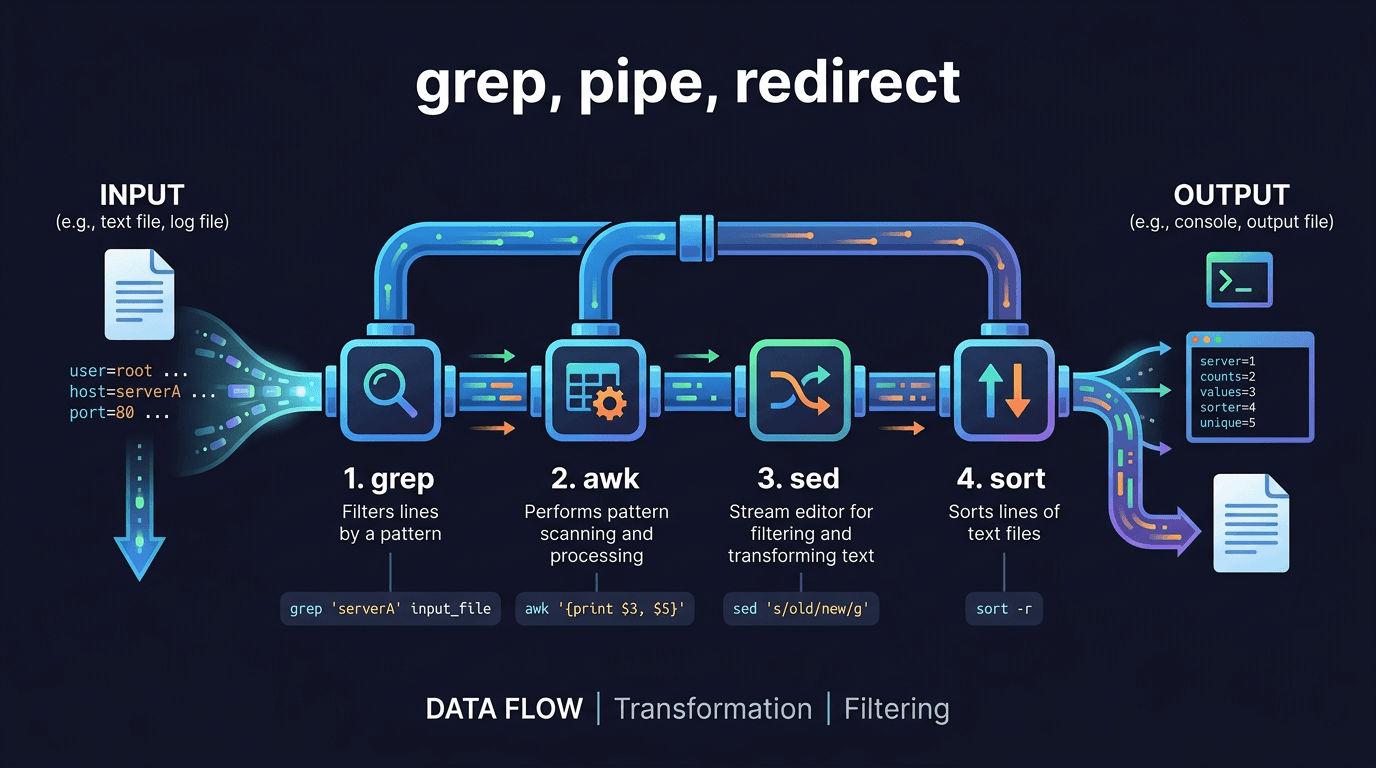 linux b12 grep