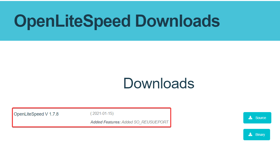 Nâng cấp phiên bản OpenLiteSpeed trên DirectAdmin 3 Nâng cấp phiên bản OpenLiteSpeed trên DirectAdmin