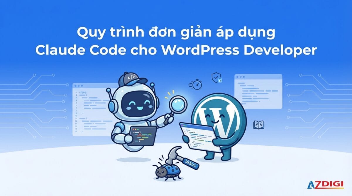 Quy trình đơn giản áp dụng Claude Code cho WordPress Developer 1 Quy trình đơn giản áp dụng Claude Code cho WordPress Developer