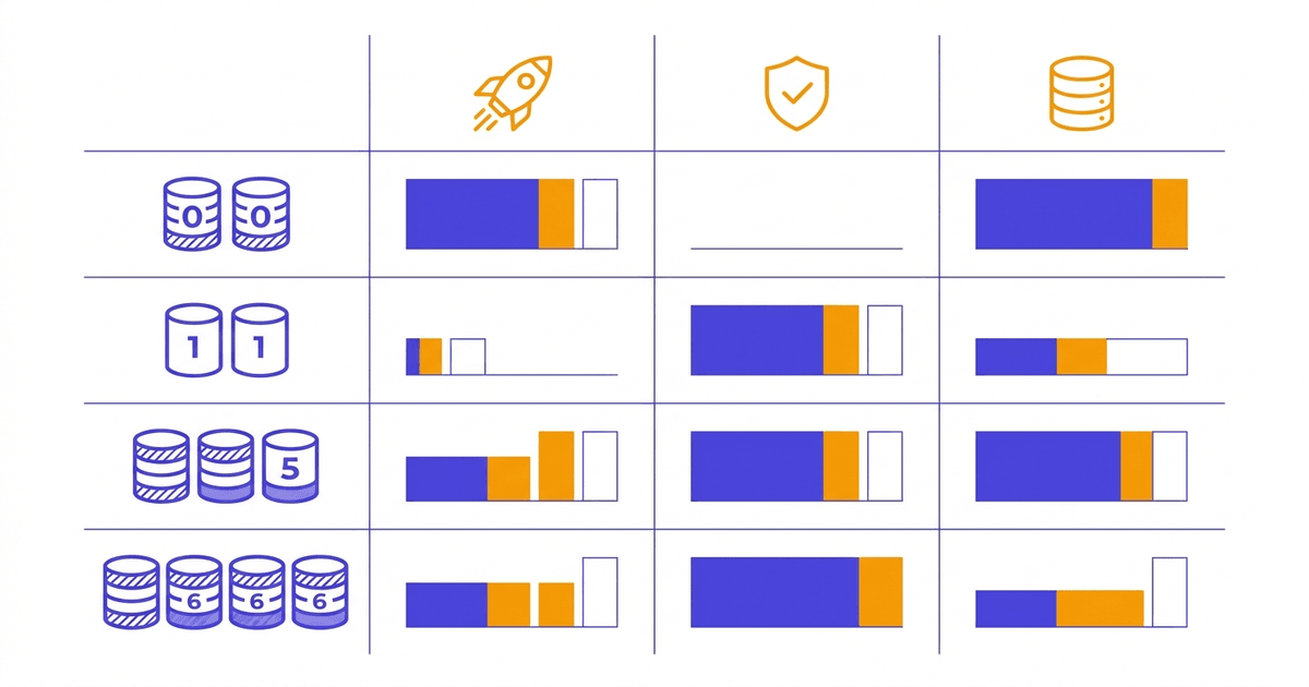 RAID 0, 1, 5, 6: so sánh chi tiết từng cấp RAID 3 Bảng so sánh các cấp RAID