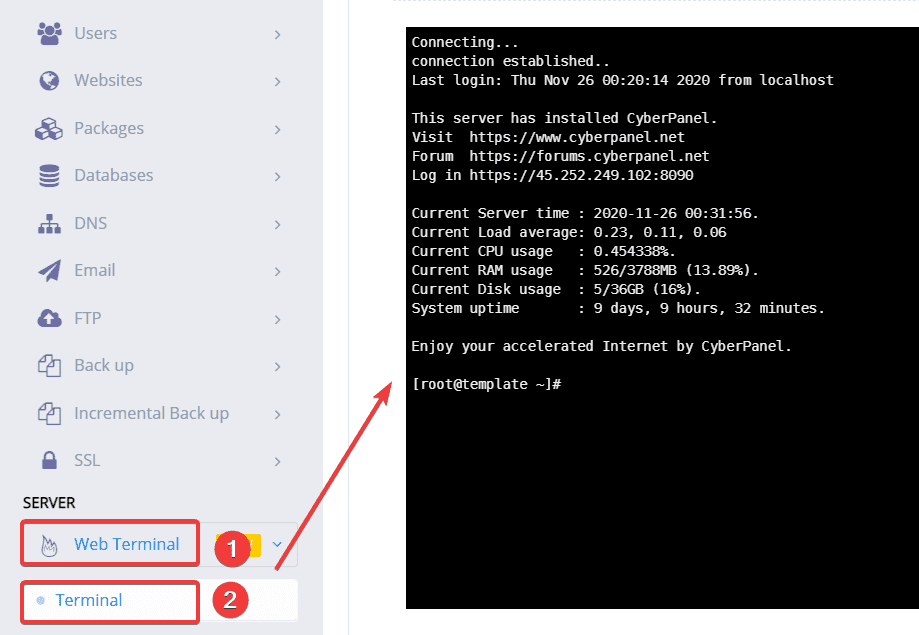 Cài đặt Redis trên CyberPanel 8 redis7 1