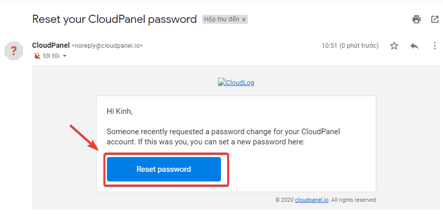 Hướng dẫn reset pass User trên CloudPanel 8 reset pass User trên CloudPanel