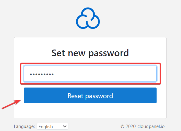 Hướng dẫn reset pass User trên CloudPanel 9 reset pass User trên CloudPanel