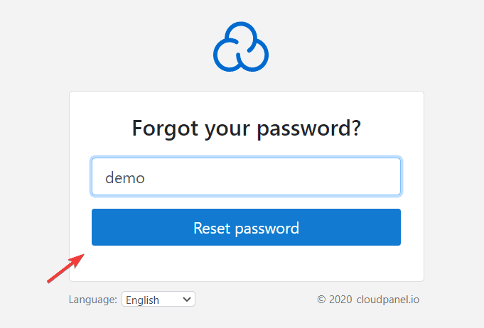 Hướng dẫn reset pass User trên CloudPanel 6 reset pass User trên CloudPanel