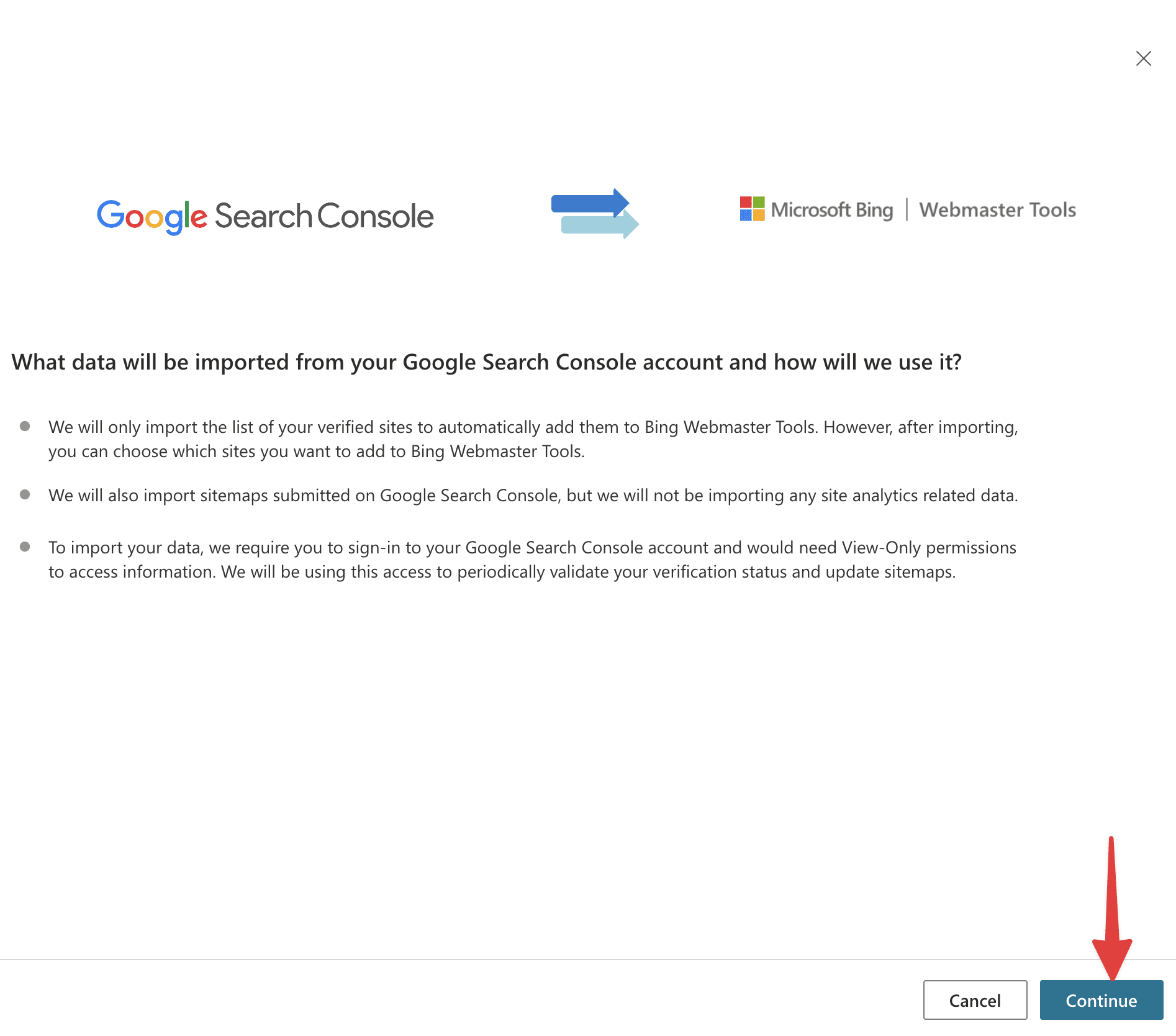 Cách đưa website lên Bing bằng Sitemap 4 screenshot 2023 02 16