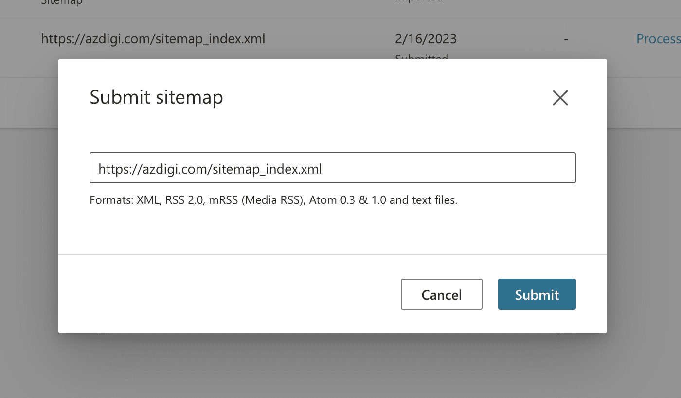 Cách đưa website lên Bing bằng Sitemap 9 screenshot 2023 02 16