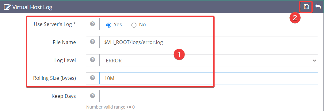 Cách thêm website vào OpenLiteSpeed WebAdmin GUI 14 Cách thêm website vào OpenLiteSpeed WebAdmin GUI