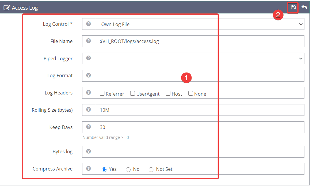 Cách thêm website vào OpenLiteSpeed WebAdmin GUI 16 Cách thêm website vào OpenLiteSpeed WebAdmin GUI