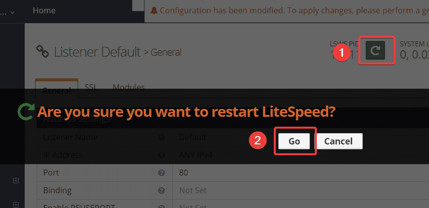 Hướng dẫn tối ưu OpenLiteSpeed WebAdmin GUI 9 Hướng dẫn tối ưu OpenLiteSpeed WebAdmin GUI