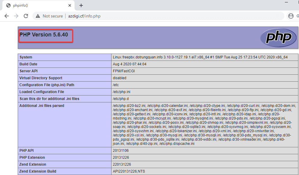 Xử lý cảnh báo PHP Update Required trên website WordPress 6 warningphp4