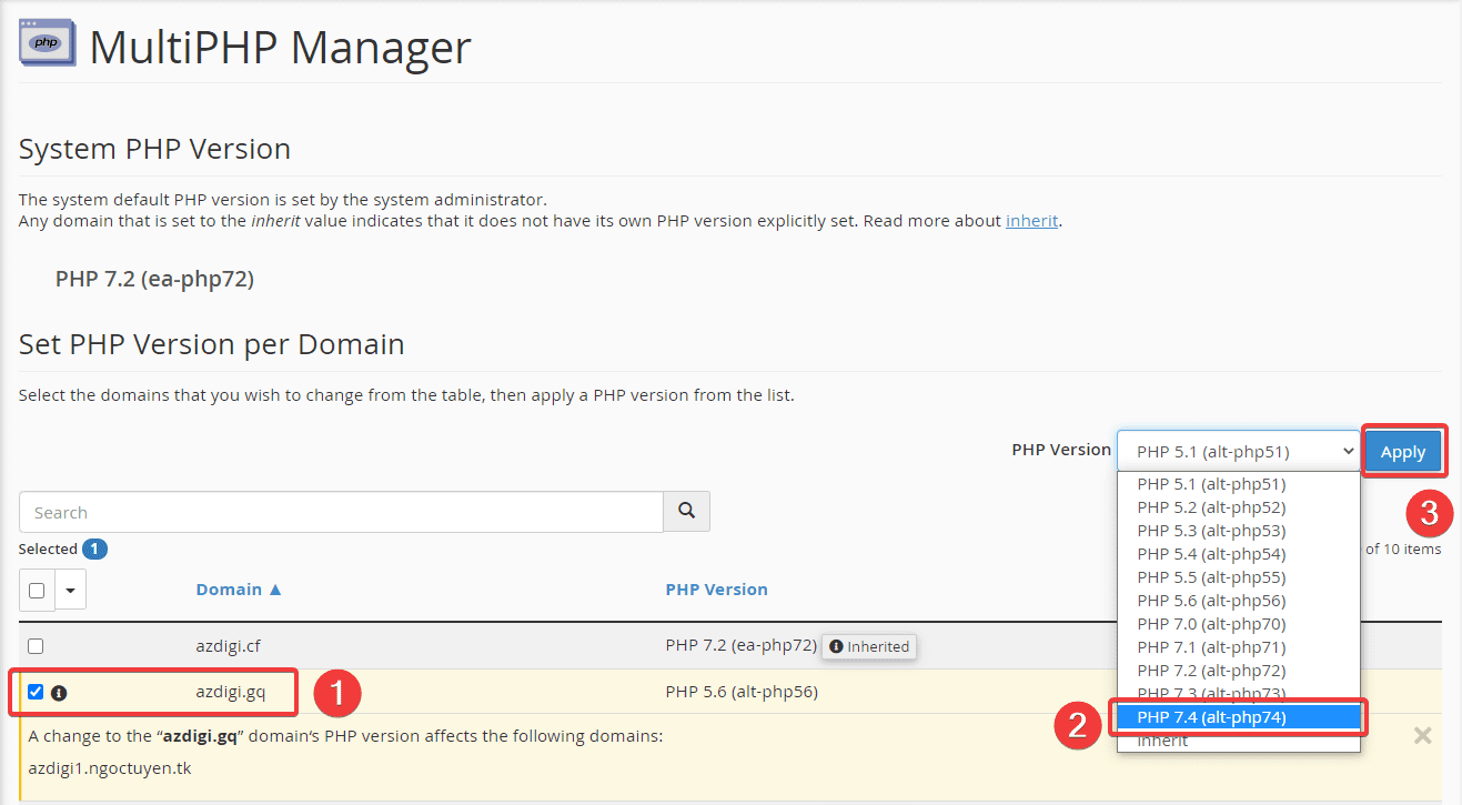 Xử lý cảnh báo PHP Update Required trên website WordPress 10 warningphp7